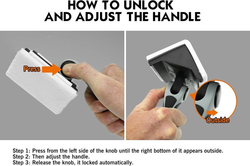 Rolling Dog Adjustable Corner Paint Pad Refills (2PC) for Edge Painting and Triming - Image 5